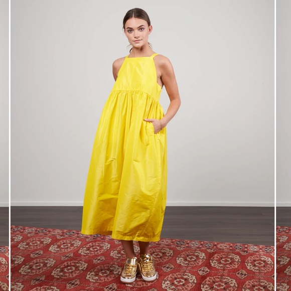 Fresco Dress in Citron by Rachel Comey - Small - Picture 6 of 16